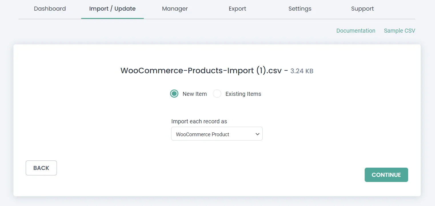 wp ultimate csv importer upload woocommerce products csv 11
