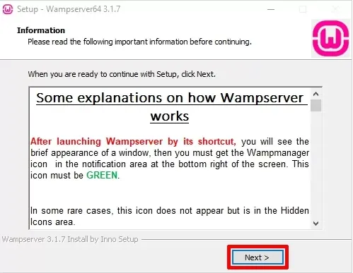Information on Wampserver working 6