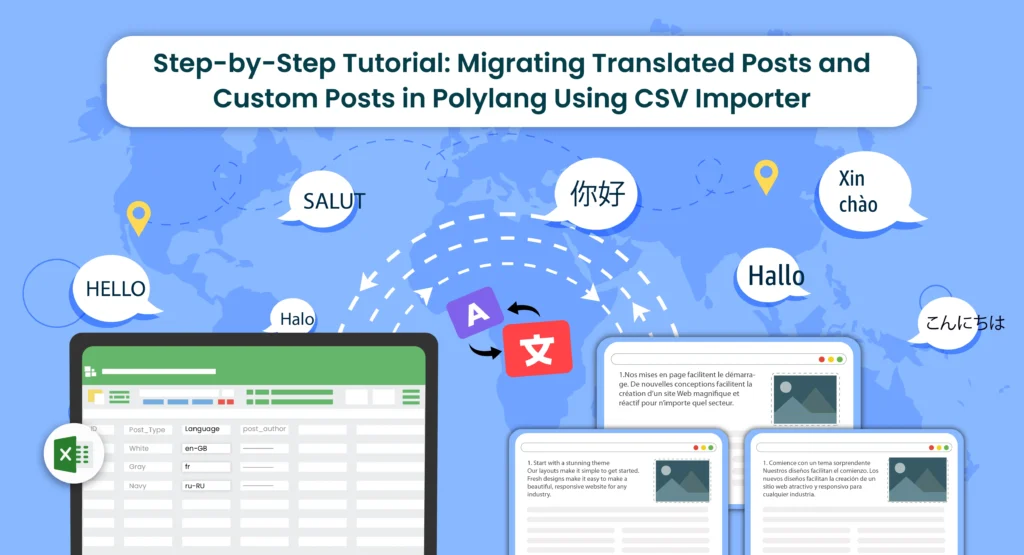 Step-by-Step Tutorial: Migrating Translated Posts and Custom Posts in Multilingual Site with Polylang Using CSV Importer