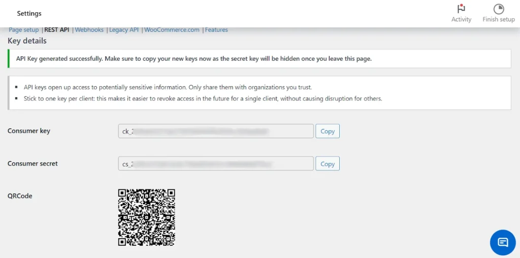 key-generated-successfully