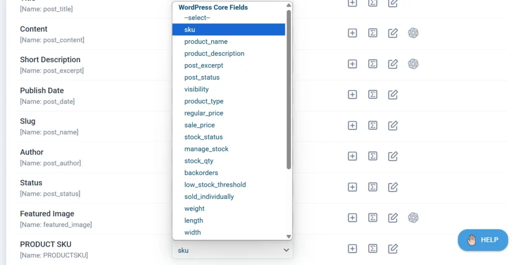 products-excel-header-fields-mapping