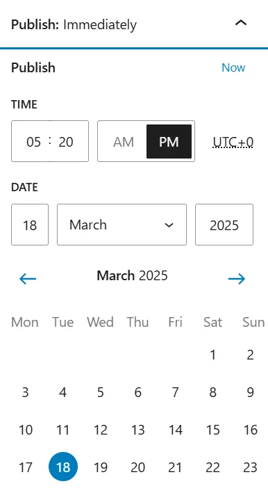 schedule-post-publishing-on-wordpress