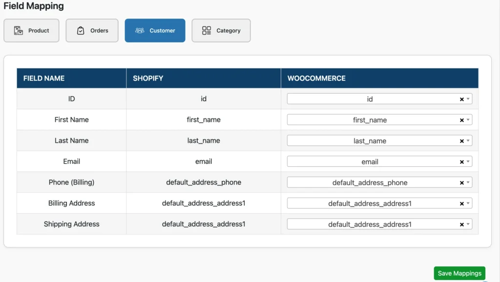 customers-field-mapping